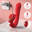 ARMONY - VIBRATEUR DELFIN MULTIPOSITION & EFFET CHALEUR ROUGE 3 