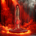 EPIC - PROMETHEUS DILDO TITAN IN FLAMES RECHARGEABLE REMOTE CONTROL 9 