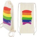 PRIDE - ZAINO CON BANDIERA LGBT IN COTONE 1 