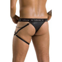 PASSION - 058 BILL THONG BLACK S/M 3 