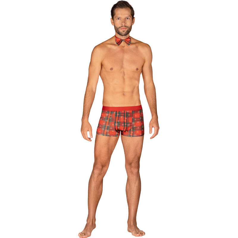 OBSESSIVE - MS MERRILO BOXER SHORTS & BOW TIE XXL/XXXL 4 