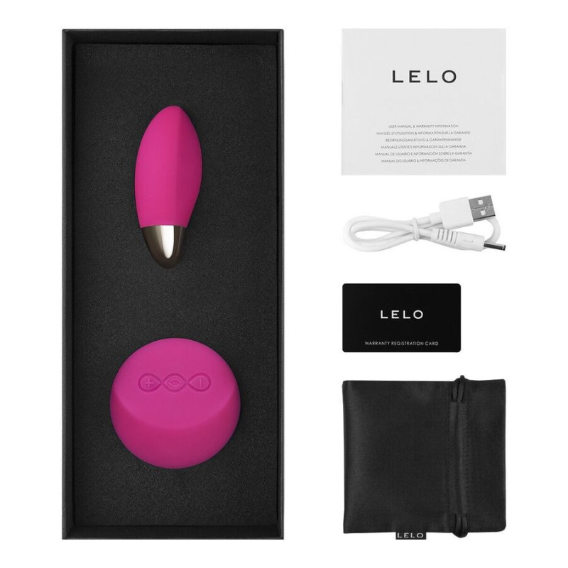 LELO - LYLA 2 INSIGNIA DESIGN EDITION UOVO MASSAGGIATORE CERISE 3 