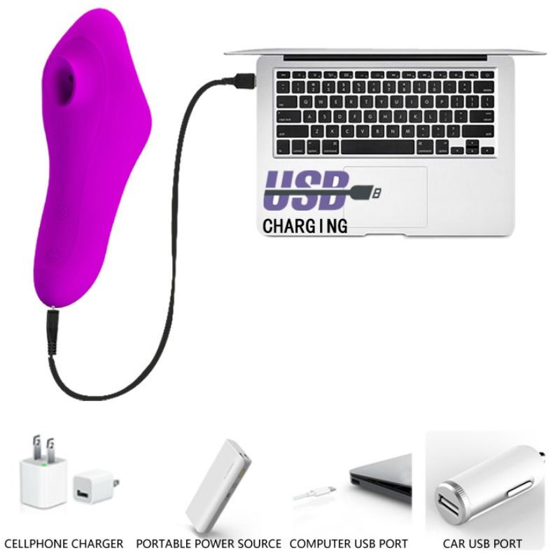 PRETTY LOVE - MAGIC FISH CLITORIS SUCTION STIMULATOR 5 