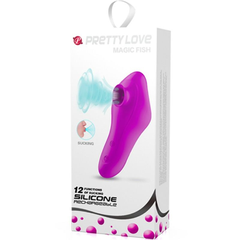 PRETTY LOVE - STIMULATEUR DASPIRATION DE CLITORIS MAGIC FISH 7 