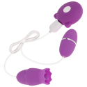 OHMAMA - DOUBLE STIMULATEUR 10 MODES DE VIBRATION 2 