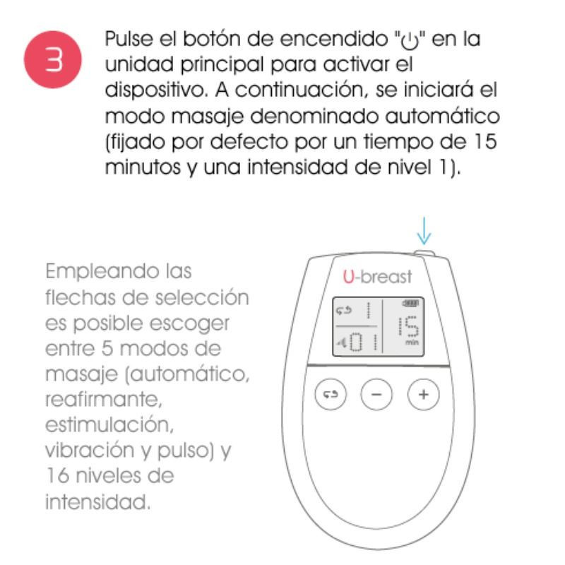 500 COSMETICS - U MAMMAIRE AUGMENTATION MAMMAIRE ÉLECTROSTIMULATION 3 