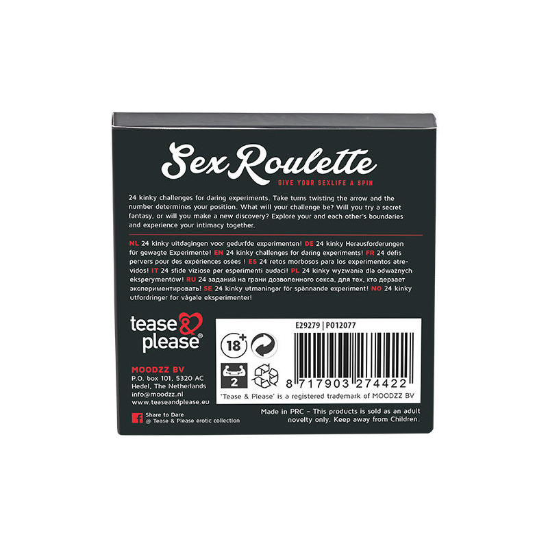 TEASE & PLEASE - SEX ROULETTE KINKY 2 