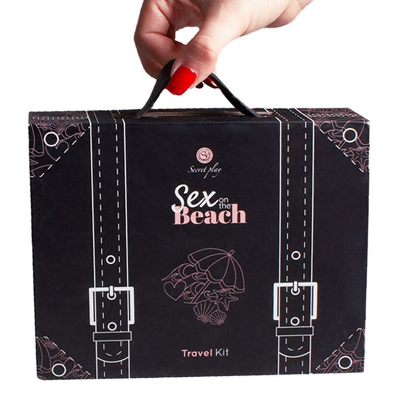 SECRETPLAY - KIT DE VOYAGE SEXE SUR LA PLAGE (ES/EN/DE/FR/NL/PT) 1 