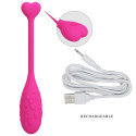 PRETTY LOVE - APP CONTROLLED PINK FISHER VIBRATING EGG 5 