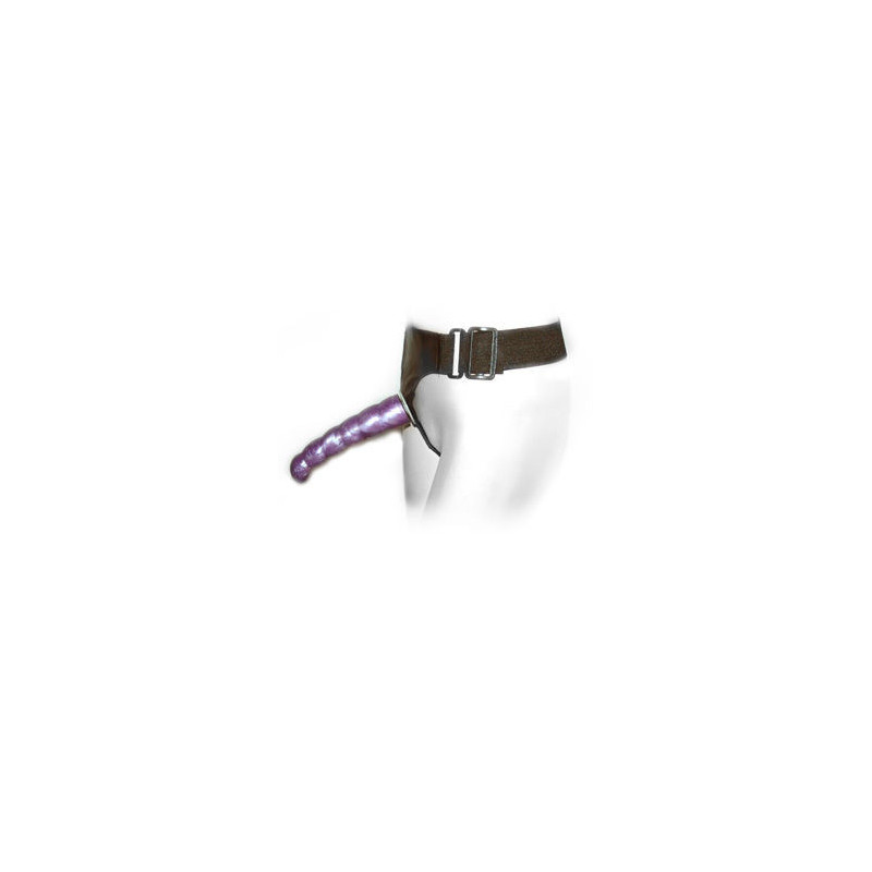 BAILE - LILAC FEMALE ANAL AND VAGINAL HARNESS GPOINT 17 CM 2 