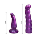 BAILE - HARNAIS ANAL ET VAGINAL FEMME LILAS GPOINT 17 CM 6 