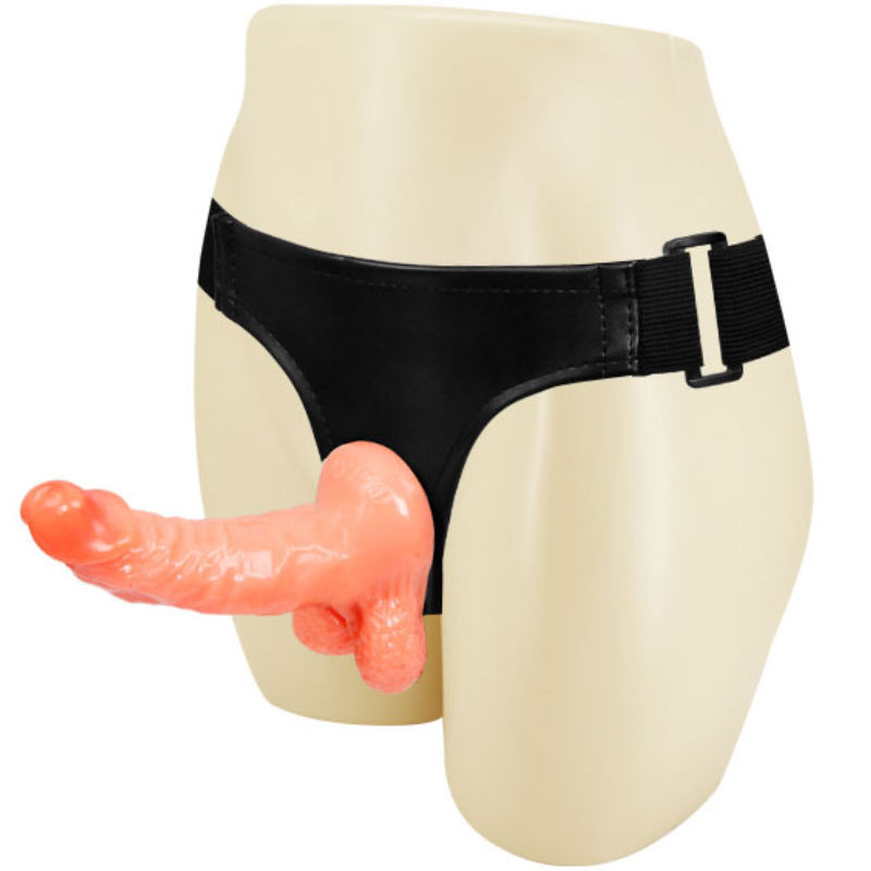 BAILE - IMBRAGATURA CON PENE REALISTICO E MUTANDINE REGOLABILI ULTRA APPASSIONATE 15.5 CM 1 