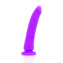 DELTA CLUB - TOYS HARNESS + DONG PURPLE SILICONE 17 CM -O- 3 CM 3 