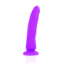 DELTA CLUB - TOYS HARNAIS + DONG SILICONE VIOLET 17 CM -O- 3 CM 4 