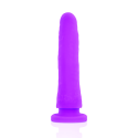 DELTA CLUB - TOYS HARNAIS + DONG SILICONE VIOLET 17 CM -O- 3 CM 5 