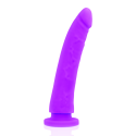 DELTA CLUB - TOYS ARNES + DONG SILICONE VIOLA 20 CM -O- 4 CM 5 