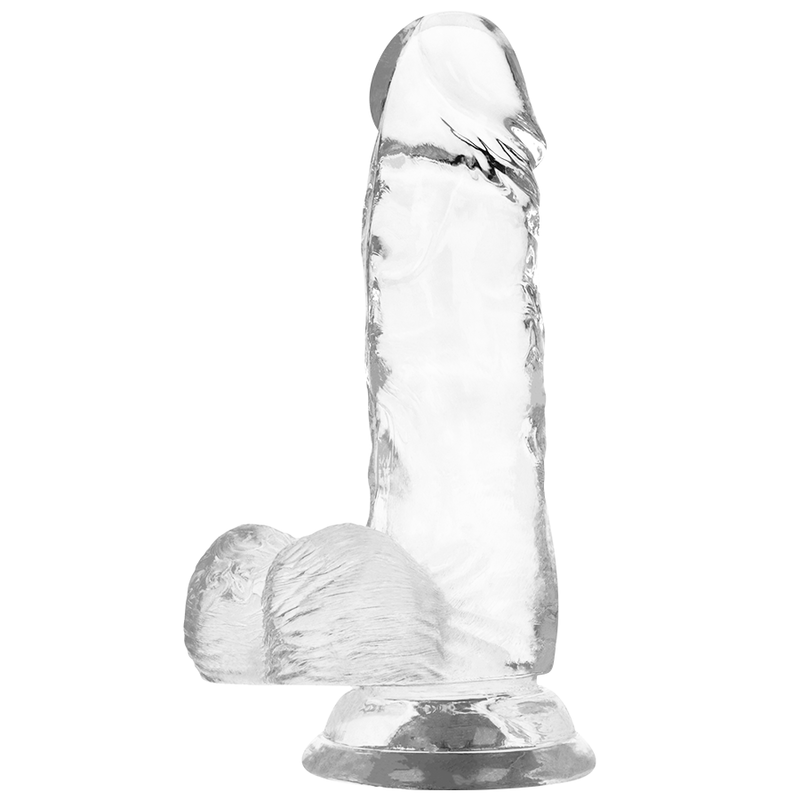 X RAY - HARNESS + CLEAR COCK WITH BALLS 15.5 CM -O- 3.5 CM 3 