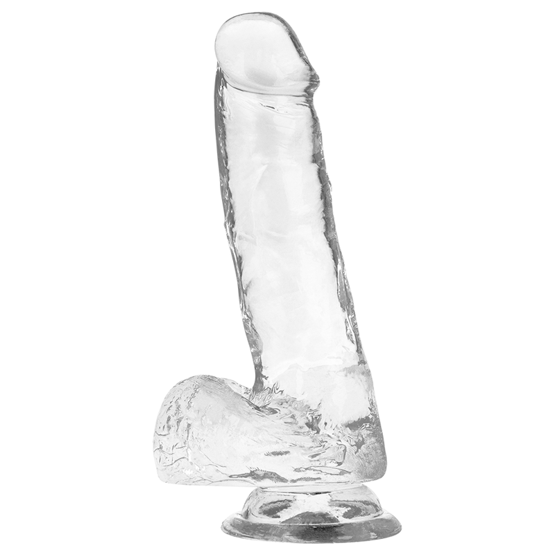 X RAY - HARNESS + CLEAR COCK WITH BALLS 18.5 CM -O- 3.8 CM 3 