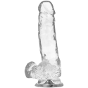 X RAY - HARNESS + CLEAR COCK WITH BALLS 18.5 CM -O- 3.8 CM 4 