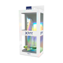 X RAY - IMBRAGATURA + CAZZO TRASPARENTE 18 CM -O- 4 CM 9 