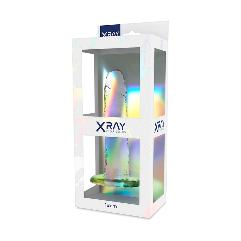 X RAY - HARNAIS + BITE TRANSPARENT 18 CM -O- 4 CM 9 