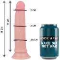 ROCKARMY - IMBRACATURA + DILDO IN SILICONE LIQUIDO PREMIUM AVENGER 19 CM -O- 3.98 CM 2 