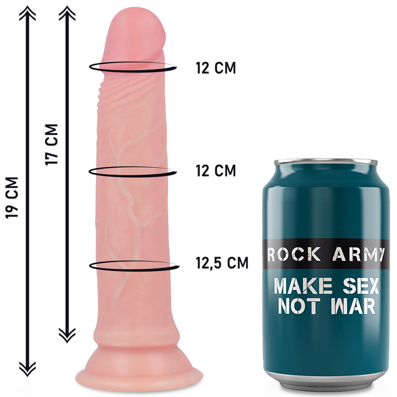 ROCKARMY - HARNESS + LIQUID SILICONE DILDO PREMIUM AVENGER 19 CM -O- 3.98 CM 2 