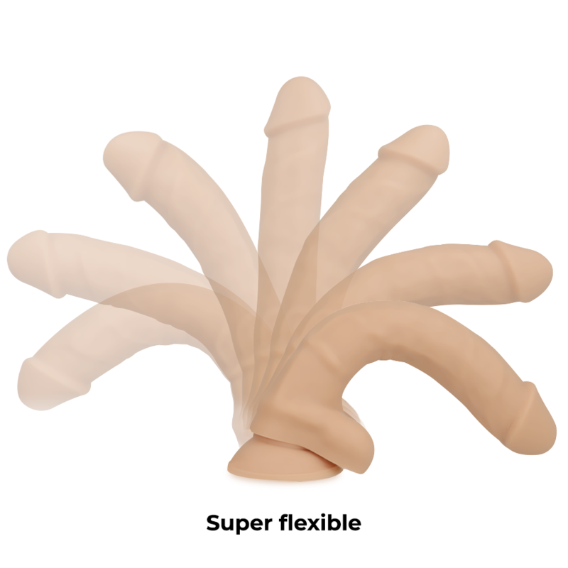 COCK MILLER - IMBRACATURA + COCKSIL ARTICOLABILE DENSIT SILICONE 18 CM 4 