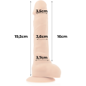 COCK MILLER - IMBRACATURA + COCKSIL ARTICOLABILE DENSIT SILICONE 19,5 CM 9 