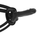 COCK MILLER - HARNESS + SILIKON DICHTE ARTIKULIERBARES COCKSIL SCHWARZ 18 CM 2 