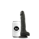 COCK MILLER - HARNESS + SILICONE DENSITY ARTICULABLE COCKSIL BLACK 18 CM 7 