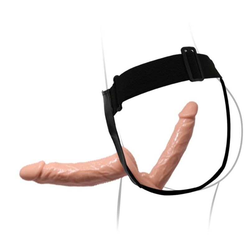 BAILE - ULTRA LEIDENSCHAFTLICHER DOPPELTE DILDOS MIT HARNESS 2 