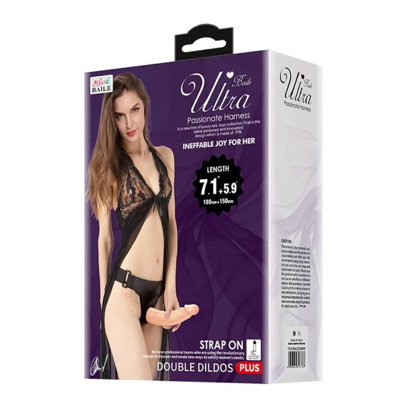 BAILE - ULTRA APPASSIONATA DOPPI DILDOS CON IMBRAGATURA 6 