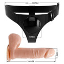 PRETTY LOVE - HARNESS BRIEFS UNIVERSAL HARNESS WITH DILDO TOM 20 CM NATURAL 5 