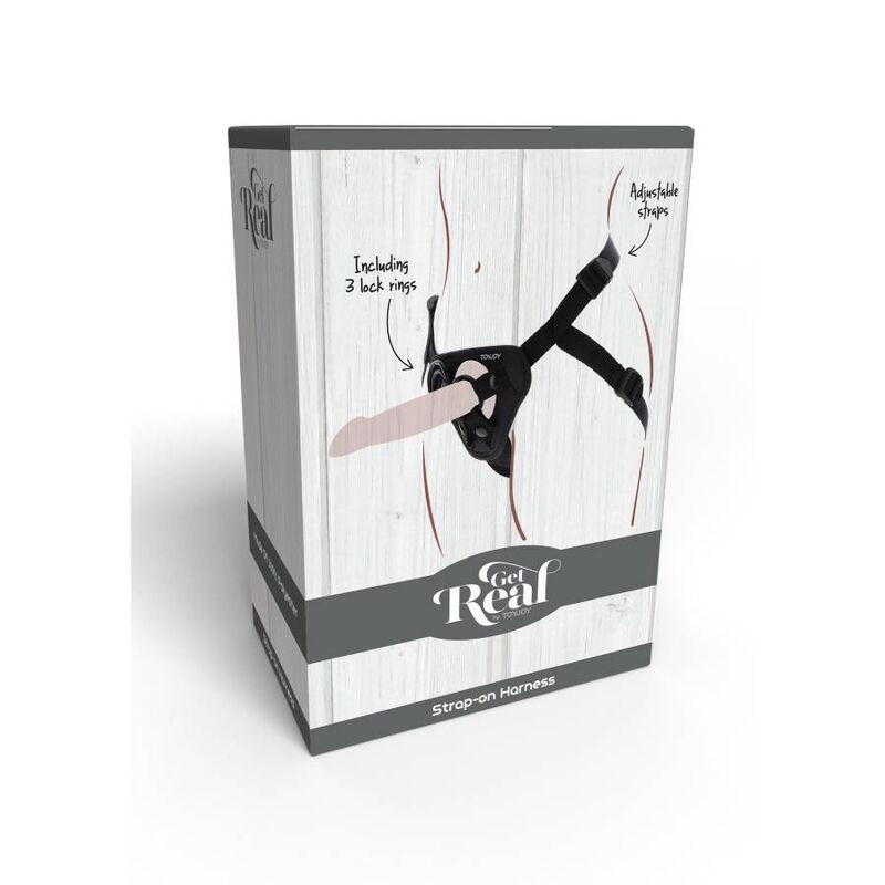 GET REAL - IMBRAGATURA CON CINTURINO NERA 8 