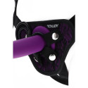 GET REAL - HARNAIS EN DENTELLE STRAP-ON VIOLET 2 