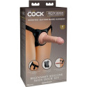 KING COCK - ELITE IMBRAGATURA REGOLABILE CON DILDO 15.2 CM PER PRINCIPIANTI 10 