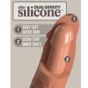 KING COCK - ELITE COMFY ADJUSTABLE HARNESS WITH DILDO 17.8 CM 9 