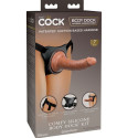 KING COCK - ELITE COMFY ADJUSTABLE HARNESS WITH DILDO 17.8 CM 10 