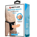 PRETTY LOVE - SLIP HARNNES CON DIDLO INCLUSO 8 