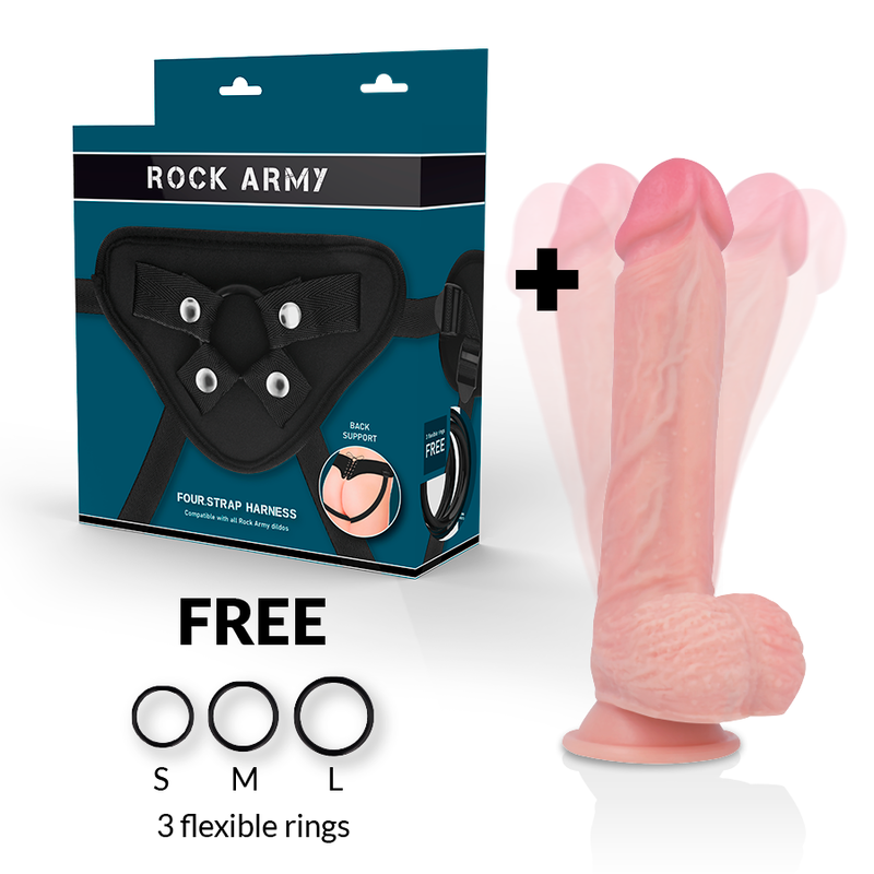 ROCKARMY - GURT + HAWK-ROTATOR UND VIBRATOR 22 CM -O- 4.6 CM 1 