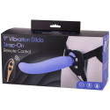 SEVEN CREATIONS - CINGHIA SULL IMBRACATURA CON DILDO 24 CM 1 