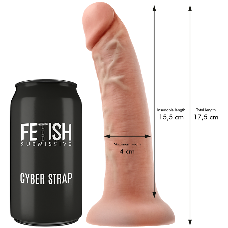 FETISH SUBMISSIVE CYBER STRAP - HARNAIS AVEC TÉLÉCOMMANDE DILDO WATCHME S TECHNOLOGIE 2 