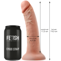 FETISH SUBMISSIVE CYBER STRAP - HARNESS MIT FERNBEDIENUNG DILDO WATCHME M TECHNOLOGIE 2 