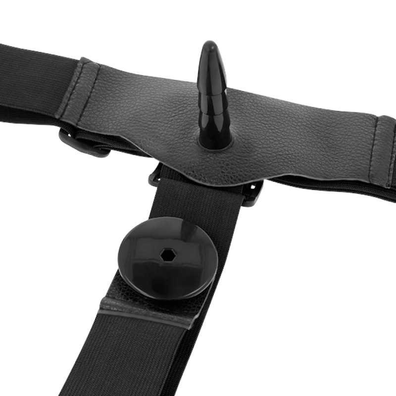 HARNESS ATTRACTION - HARRIS DOPPIA PENETRAZIONE CON VIBRAZIONE 18 CM -O- 3.5 CM 4 