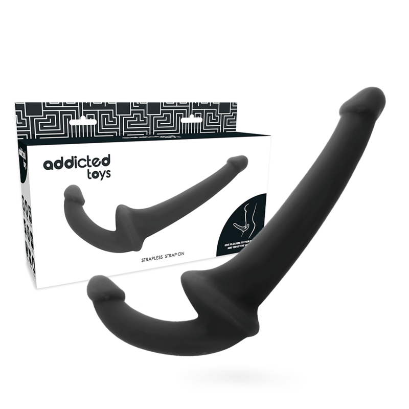 ADDICTED TOYS - DILDO WITH RNA S WITHOUT SUBJECTION BLACK 1 