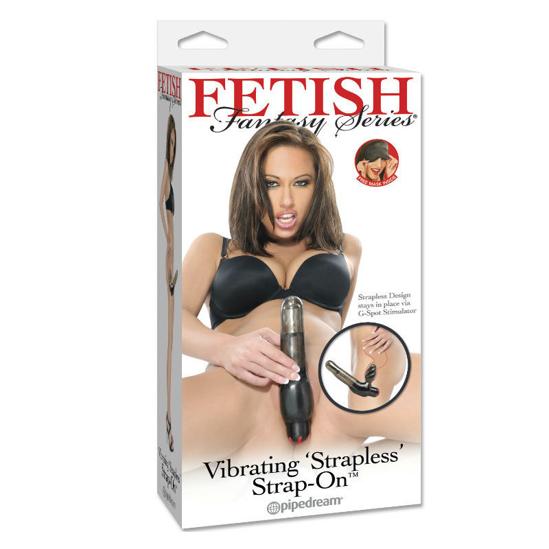 FETISH FANTASY SERIES - VIBRIERENDER RIEMENLOSER STRAP-ON 3 