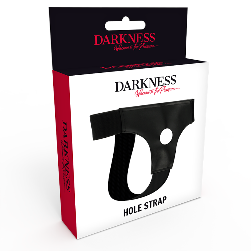 DARKNESS - HARNESS WITH HOLE ONE SIZE 2 