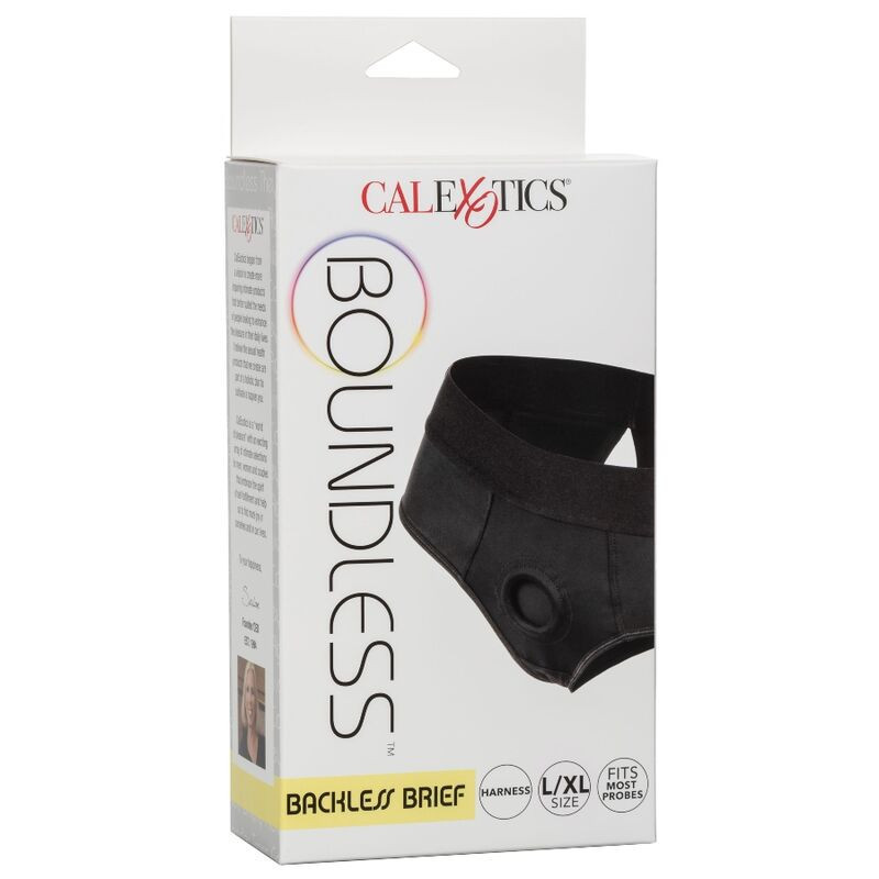 CALEXOTICS - BOUNDLESS BACKLESS BRIEF S/M 4 