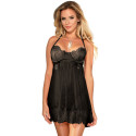 SUBBLIME - BABYDOLL MIT SCHWARZEN SCHWARZEN S / M. 1 